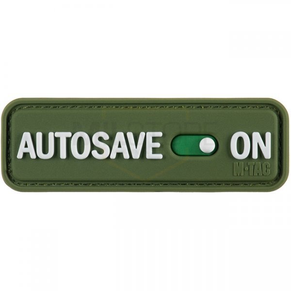 M-Tac Autosave Rubber Patch - Olive