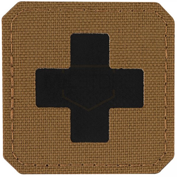 M-Tac Medic Cross Laser Cut Patch - Coyote / Black