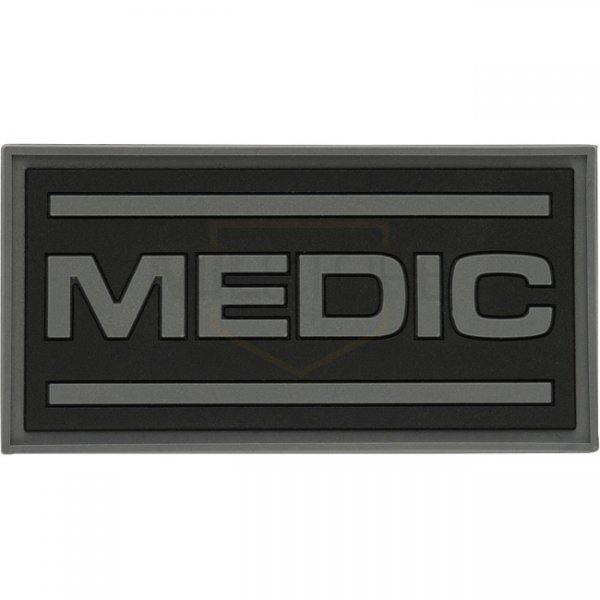 M-Tac Medic Rubber Patch - Black / Grey