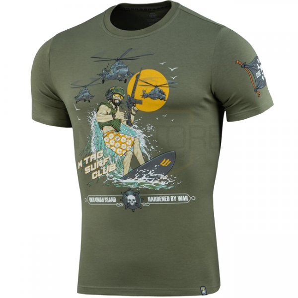 M-Tac Surf Club T-Shirt - Light Olive - XL