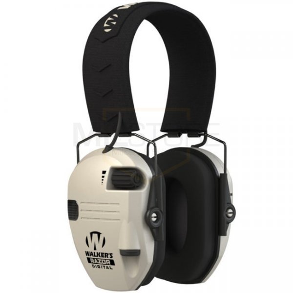 Walkers Razor Pro Digital Earmuff - White