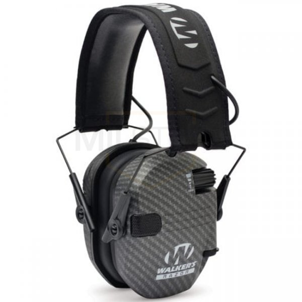 Walkers Razor Slim Electronic Earmuff - Carbon