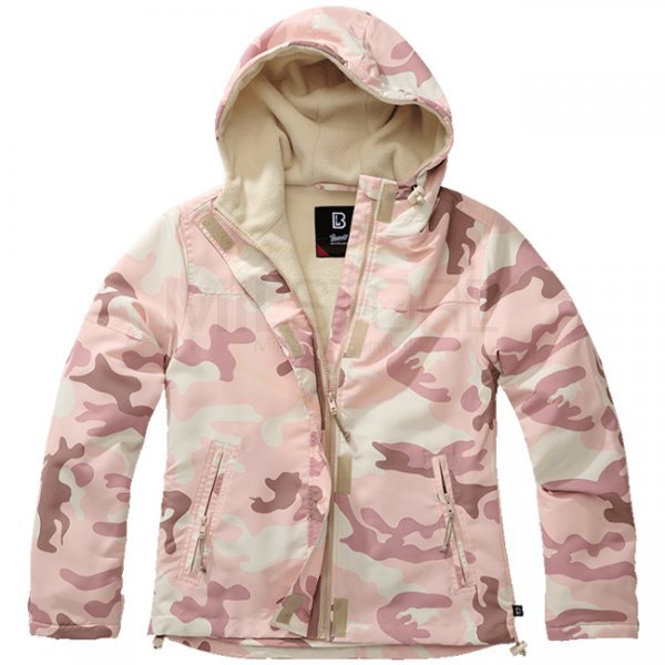 Brandit Ladies Windbreaker Frontzip - Candy Camo - L