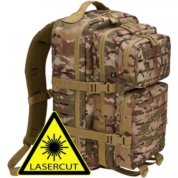 Brandit US Cooper Backpack Lasercut Large - Tactical Camo