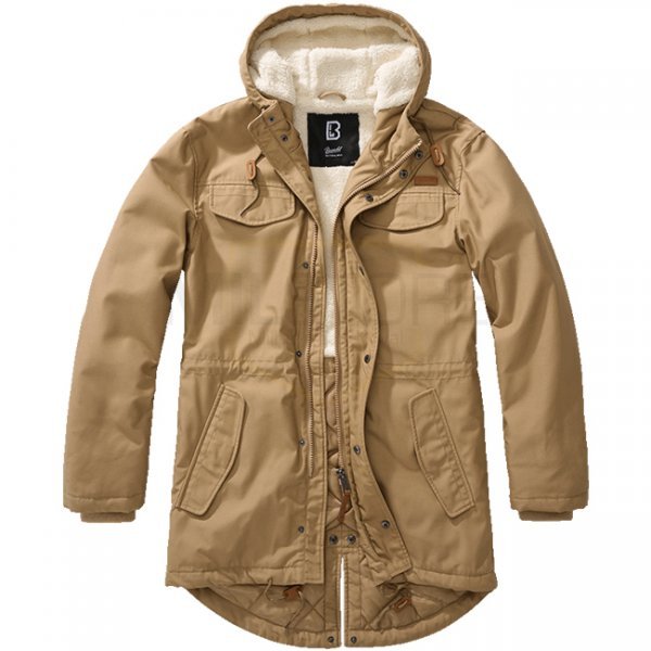 Brandit Marsh Lake Teddyparka - Camel - XL