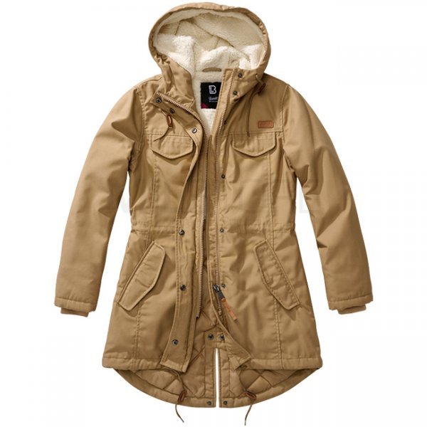 Brandit Ladies Marsh Lake Parka - Camel - 2XL