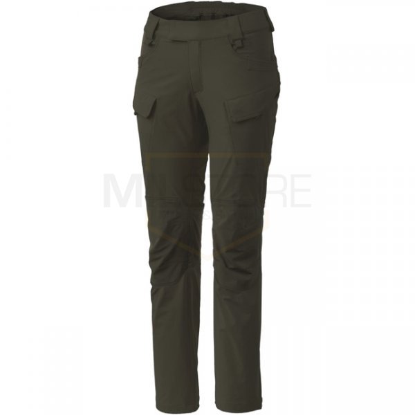 Helikon-Tex Women's OTP Outdoor Tactical Pants - Taiga Green - XL - Regular