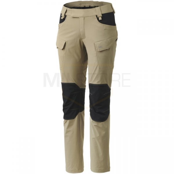 Helikon-Tex Women's OTP Outdoor Tactical Pants - Khaki / Black - 2XL - Regular