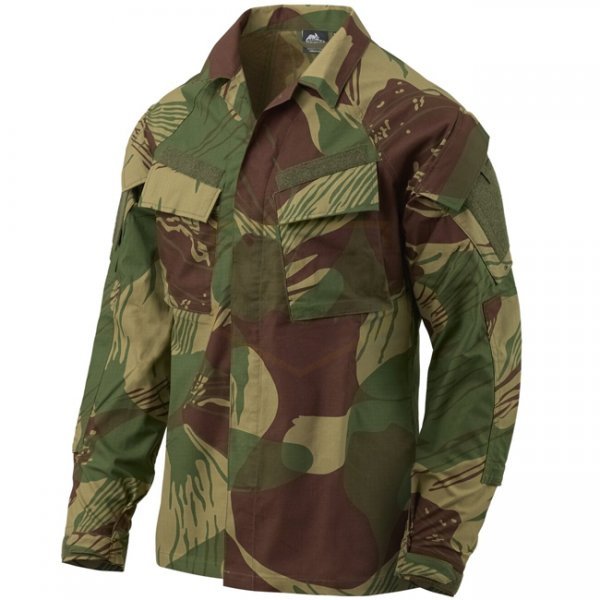 Helikon-Tex Raid Shirt - PolyCotton Stretch Ripstop - Rhodesian Camo - 3XL