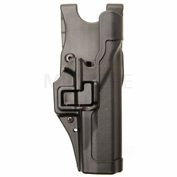 BLACKHAWK Level 2 Matte Finish SERPA Holster Beretta 92/96/M9 RH - Black