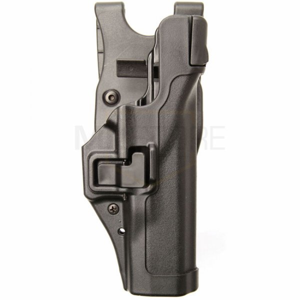 BLACKHAWK Level 3 Matte Finish SERPA Duty Holster 1911 RH - Black