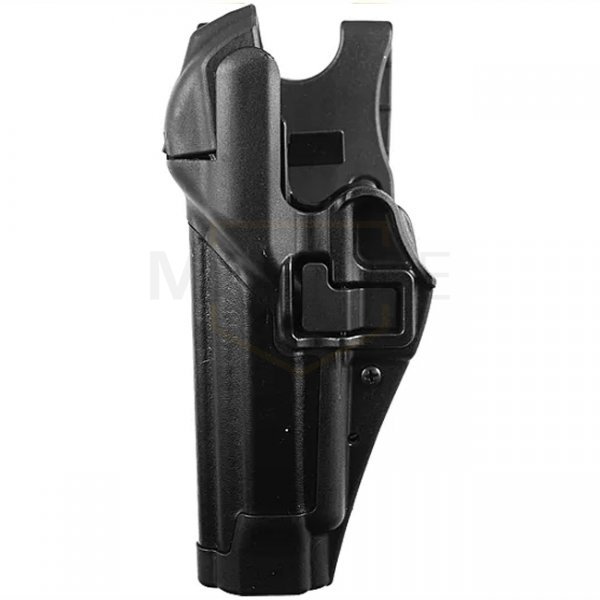 BLACKHAWK Level 3 Matte Finish SERPA Duty Holster Beretta 92/96/M9A1/92A1/96A1 LH - Black