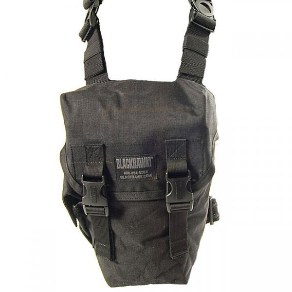 BLACKHAWK Omega Elite Gas Mask Pouch - Black