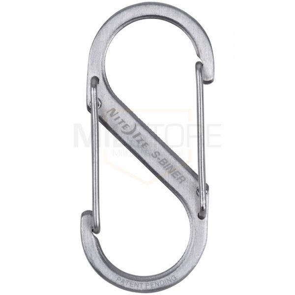 Nite Ize Dual Carabiner Stainless Steel #2 - Silver