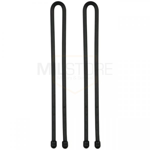 Nite Ize Gear Tie Reusable Rubber Twist Tie 2 Pack 12 Inch - Black