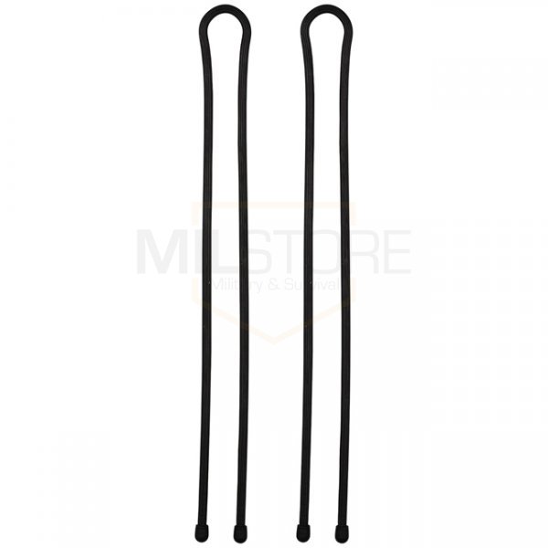 Nite Ize Gear Tie Reusable Rubber Twist Tie 2 Pack 32 Inch - Black