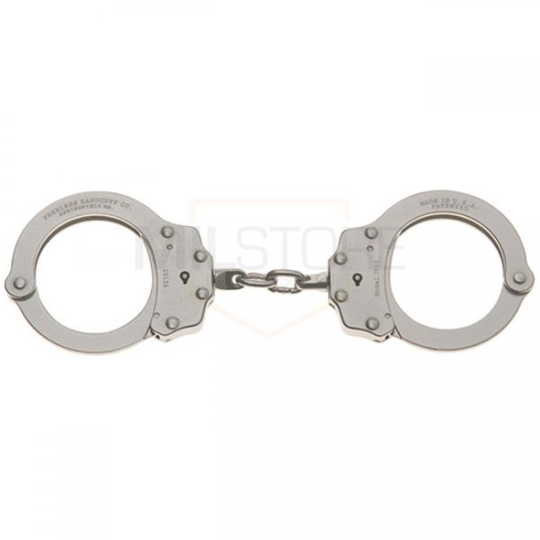 Peerless Model 700C Chain Link Handcuffs Nickel Finish Single