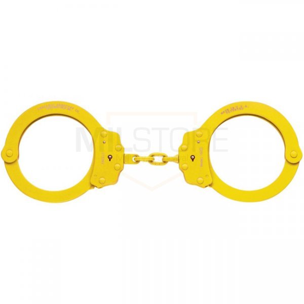 Peerless Model 752C Oversize Chain Link Handcuff - Yellow