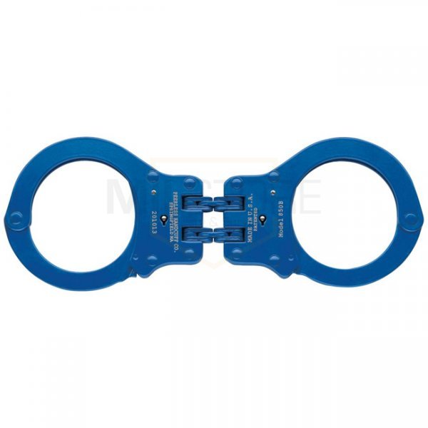 Peerless Model 850C Hinged Handcuff - Blue