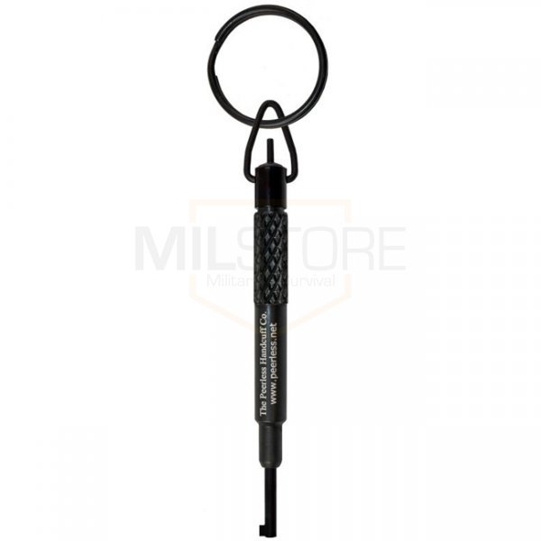 Peerless Oversize Handcuff Key Ring - Black