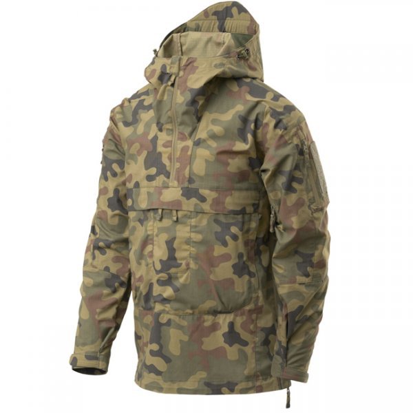 Helikon-Tex Tracer Anorak Jacket - Polycotton Stretch Ripstop - PL Woodland - L