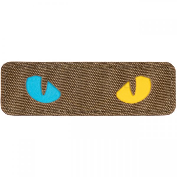 M-Tac UA Cat Eyes Laser Cut Patch - Coyote