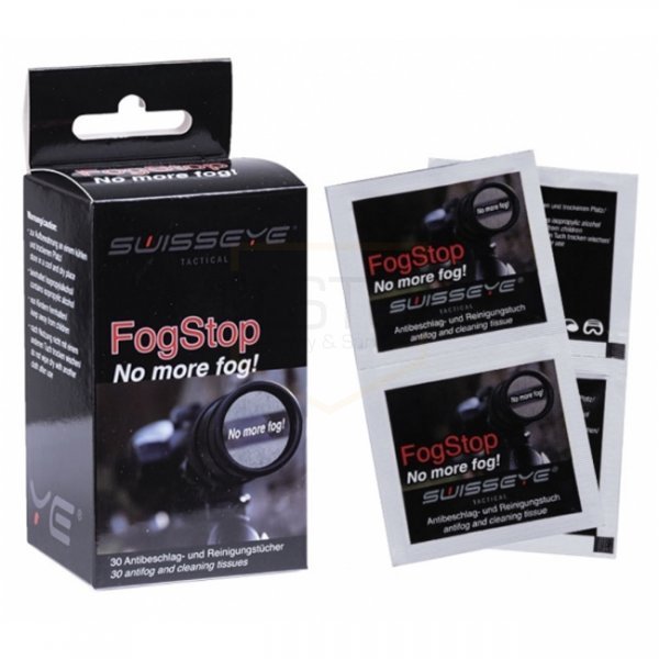 SwissEye FogStop Tissues 30pcs Box