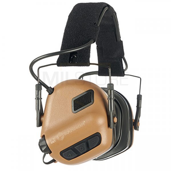 Earmor M31 PLUS Hearing Protection Ear-Muff - Coyote Brown