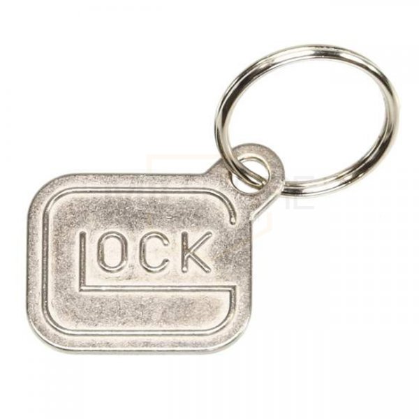 Glock Keychain Glock Logo Metal - Silver