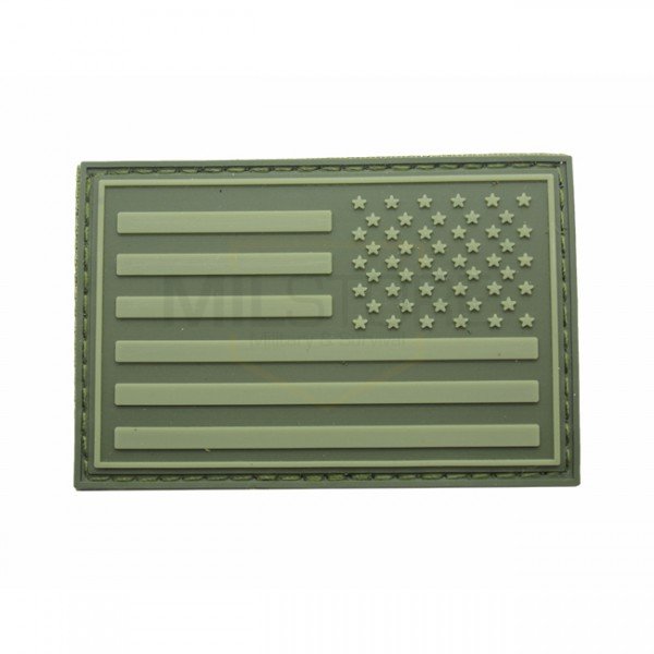 Pitchfork US Right IFF Flag Patch - Olive