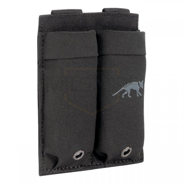 Tasmanian Tiger Double Pistol Magazine Pouch Low Profile - Black