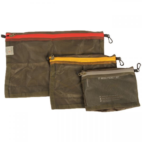 Tasmanian Tiger Mesh Pocket Set - Olive