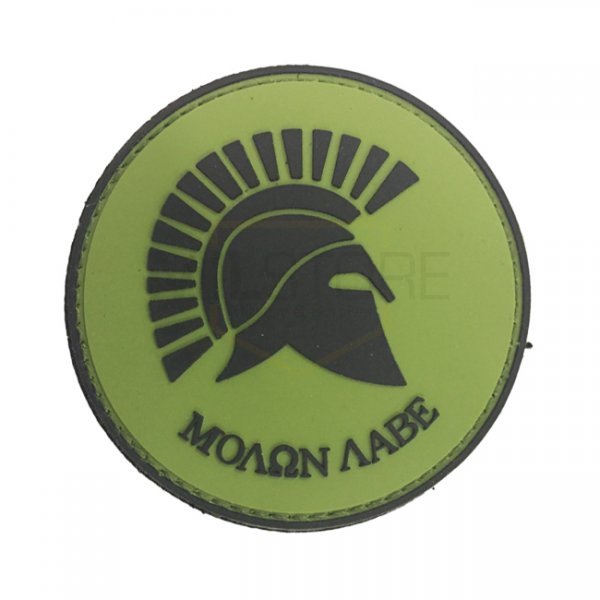 Pitchfork Molon Labe Patch - Green