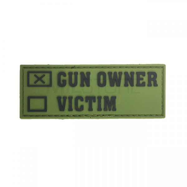 Pitchfork Gun Owner Patch - Green