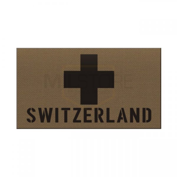 Pitchfork Switzerland IR Print Patch - Coyote