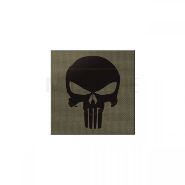 Pitchfork Punisher IR Square Print Patch - Ranger Green