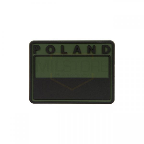 Helikon-Tex Polish Subdued Flag Patch - Olive Green