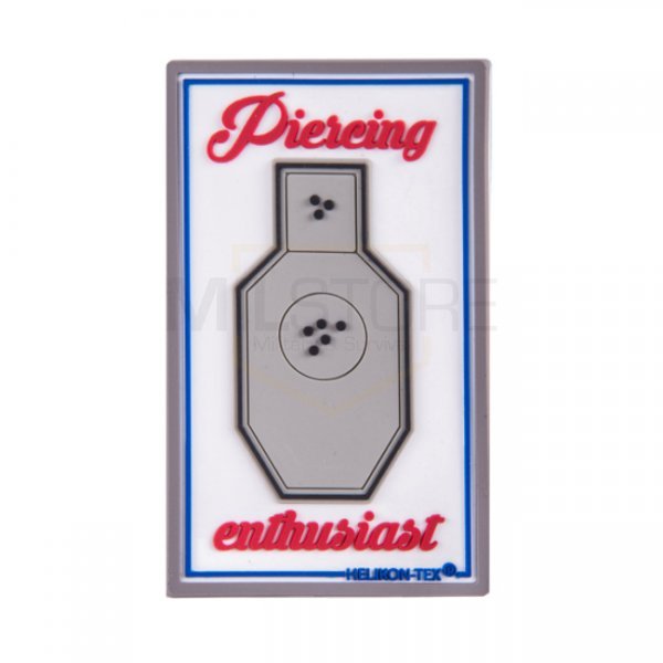 Helikon-Tex Piercing Enthusiast PVC Patch - White