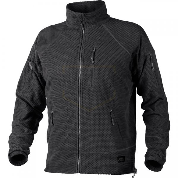 Helikon-Tex Alpha Tactical Grid Fleece Jacket - Black - 2XL