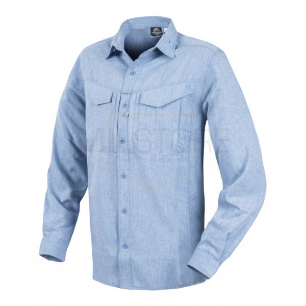 Helikon-Tex Defender Mk2 Gentleman Shirt - Melange Light-Blue - 3XL