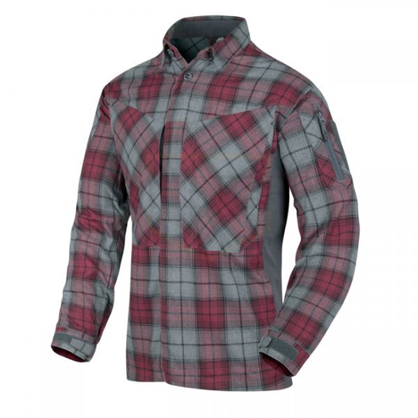 Helikon-Tex MBDU Flannel Shirt - Ruby Plaid - S