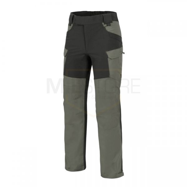 Helikon-Tex Hybrid Outback Pants Duracanvas - Taiga Green / Black - M - Regular