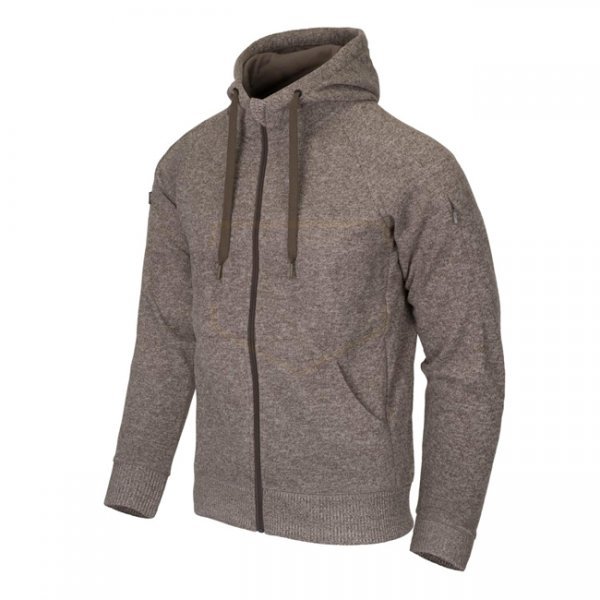 Helikon-Tex Covert Tactical Hoodie FullZip - Melange Light Tan - 2XL