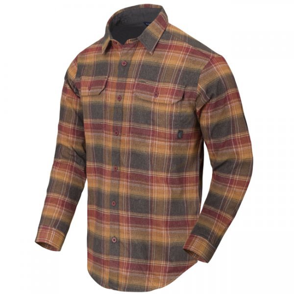 Helikon-Tex GreyMan Shirt - Amber Plaid - 2XL