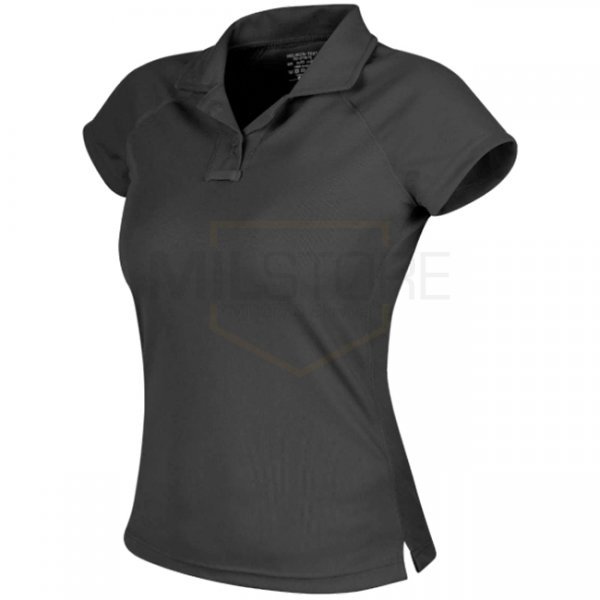 Helikon-Tex Women's UTL Polo Shirt TopCool Lite - Black - S