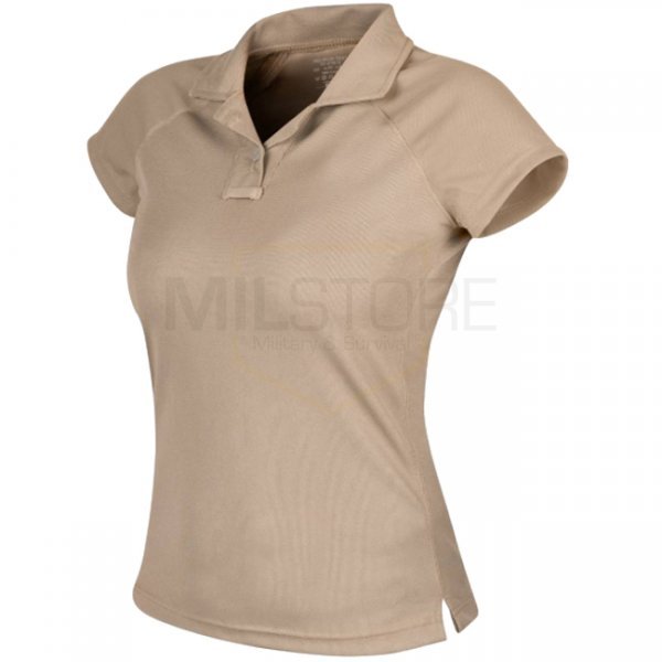 Helikon-Tex Women's UTL Polo Shirt TopCool Lite - Khaki - M