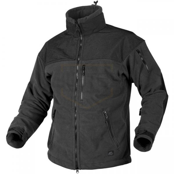 Helikon-Tex Classic Army Fleece Windblocker Jacket - Black - L