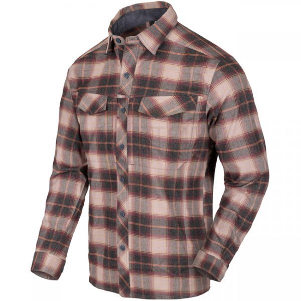 Helikon-Tex Defender Mk2 Pilgrim Shirt - Rust Plaid - M