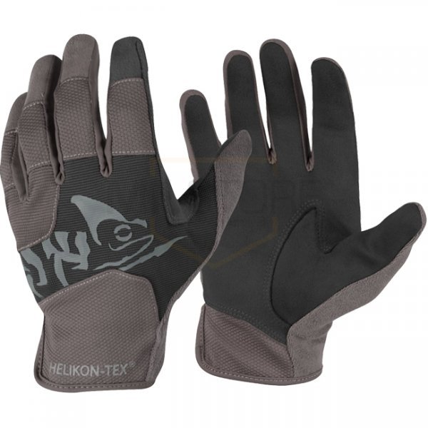 Helikon-Tex All Round Fit Tactical Gloves - Black / Shadow Grey A - M