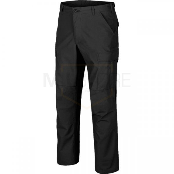 Helikon-Tex BDU Pants PolyCotton Ripstop - Black - L - Regular